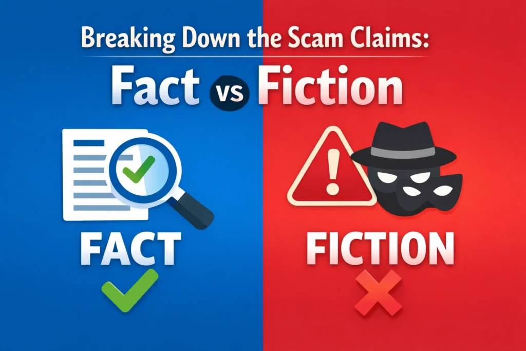 Breaking Down the Scam Claims: Fact vs Fiction