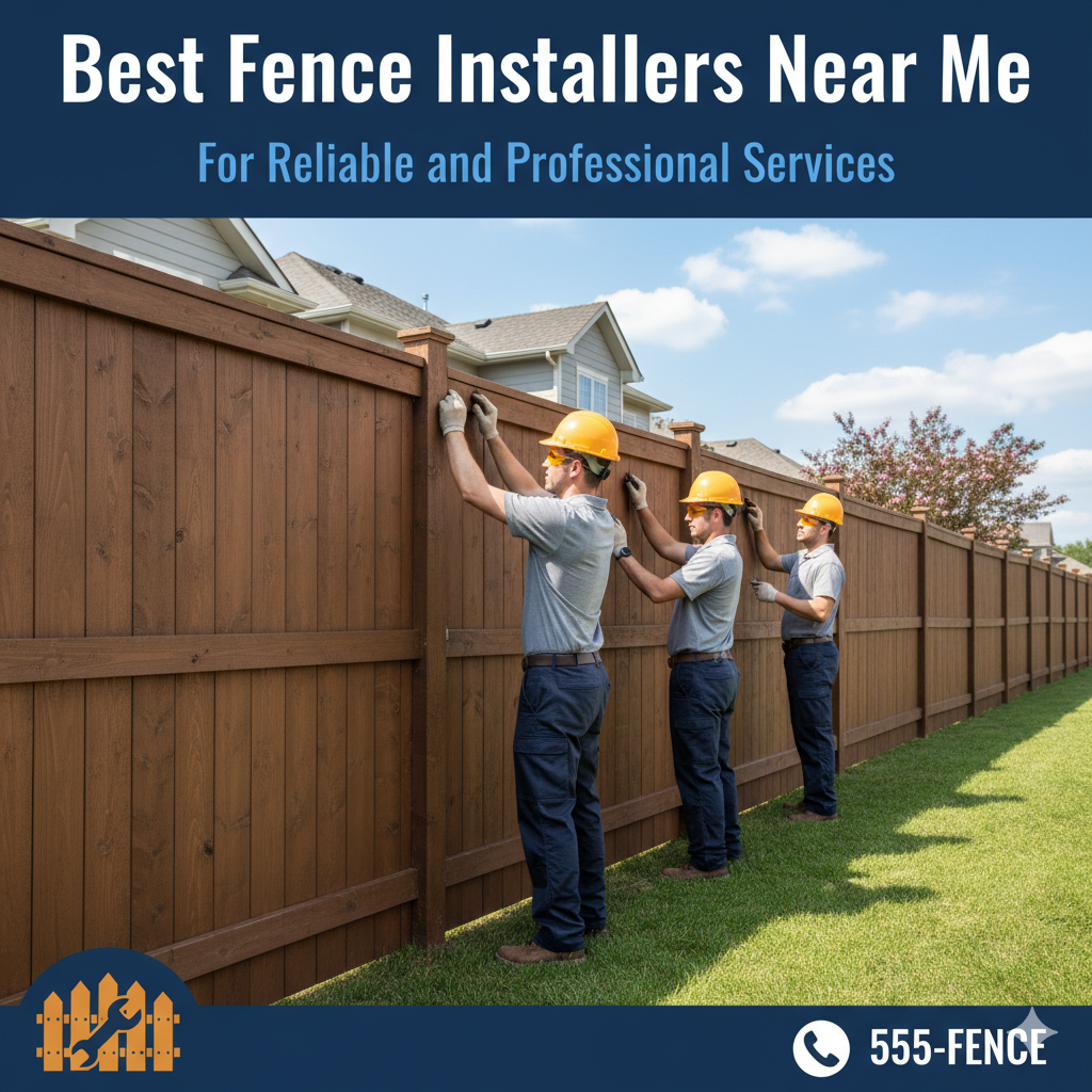 Fence Contractors Near Me: Reliable Local Experts for Quality Installation