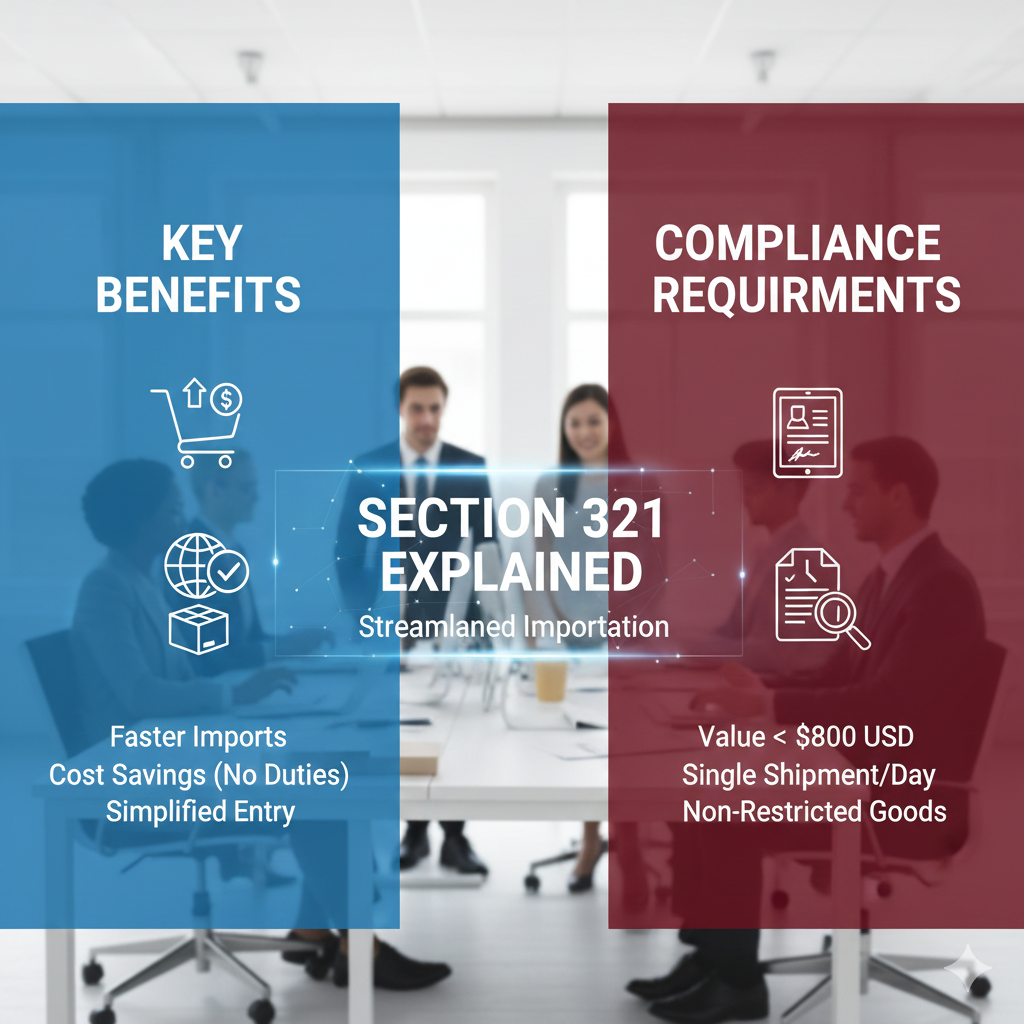 Section 321 Import Rules Explained for U.S. Customs Compliance