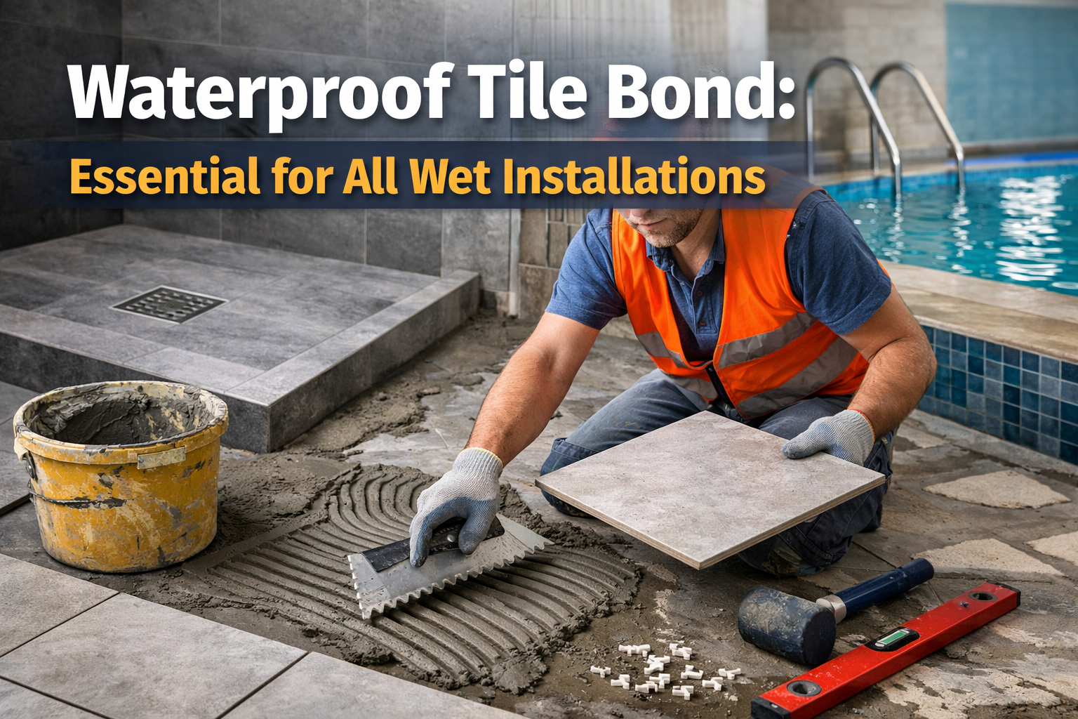 Waterproof Tile Bond Essential for All Wet Installations