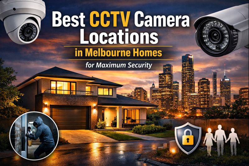 Best CCTV Camera Locations in Melbourne Homes for Maximum Security
