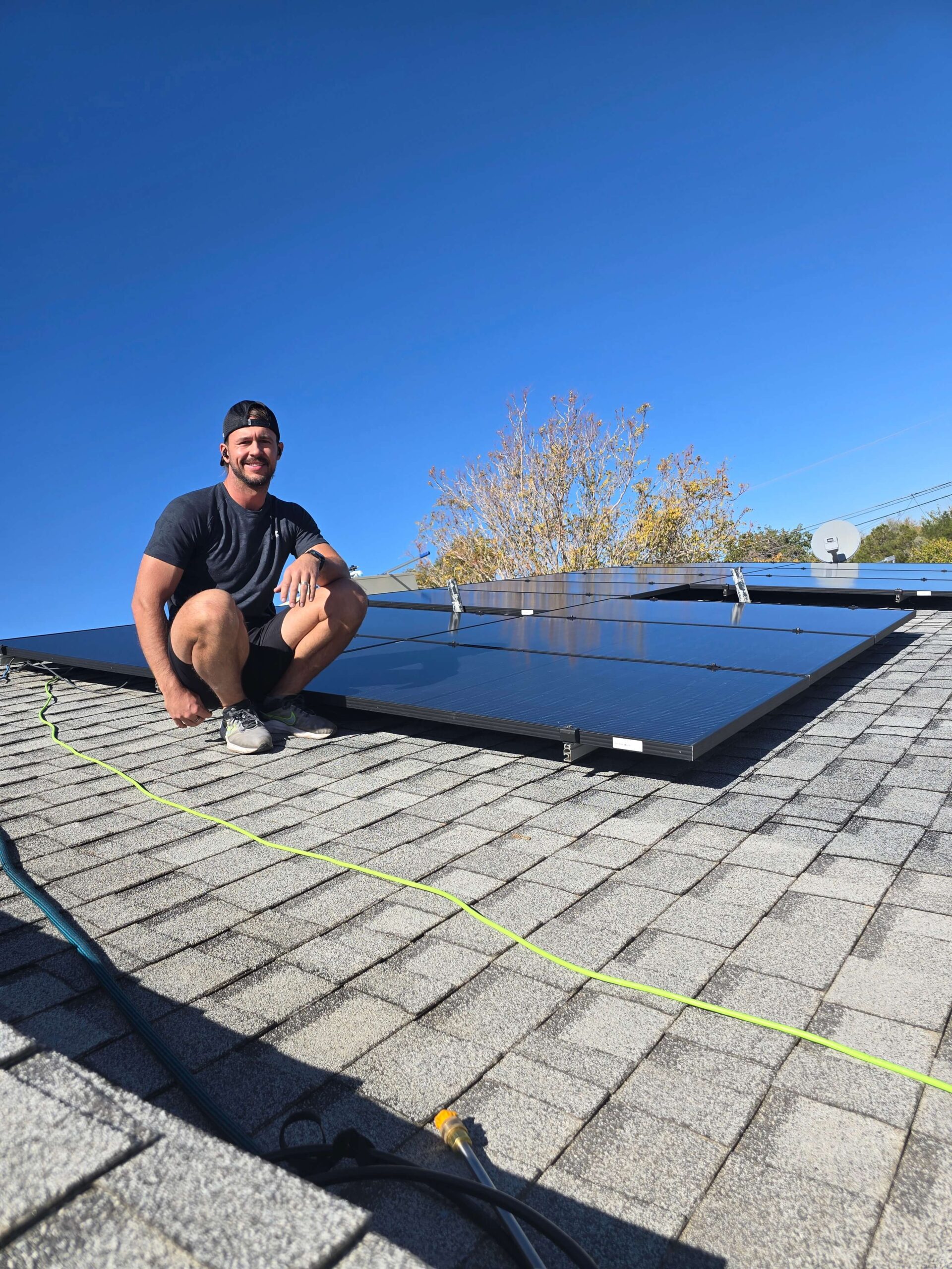 solar panel cleaning