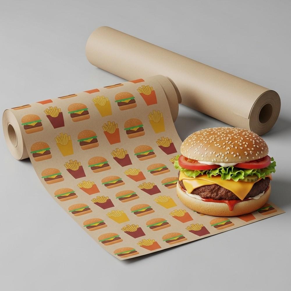 burger paper wrap