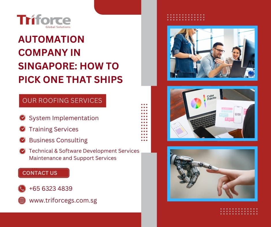 Automation company in singapore