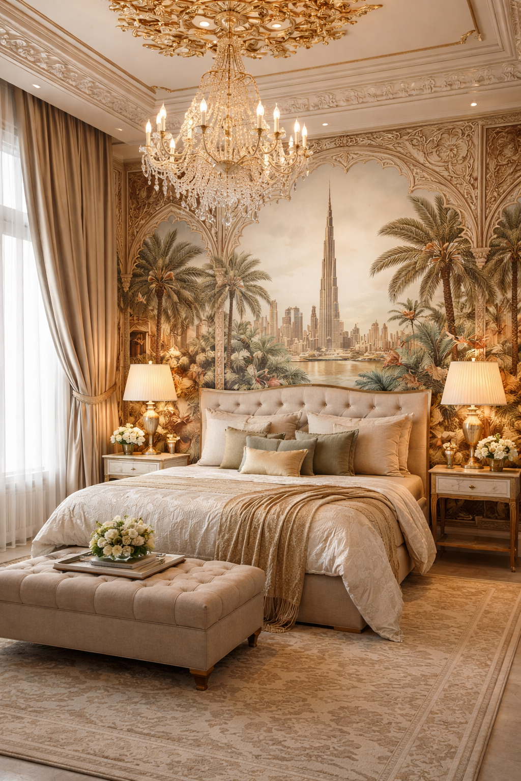 Bedroom Wallpaper Dubai