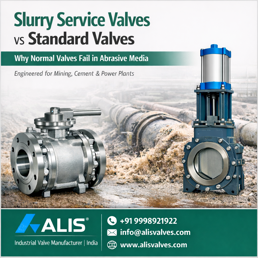 Slurry Valves Vs Standard Valve online India