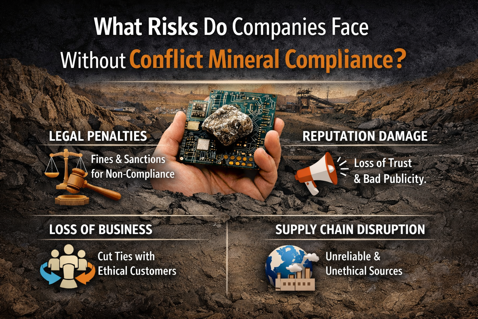 What Risks Do Companies Face Without Conflict Mineral Compliance?