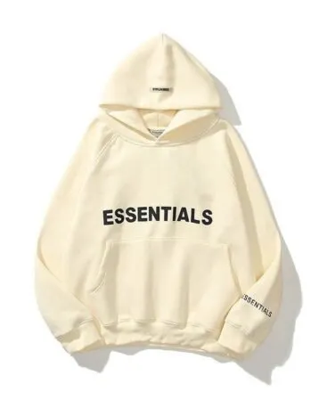 Fear of God Essentials Hoodies over the years