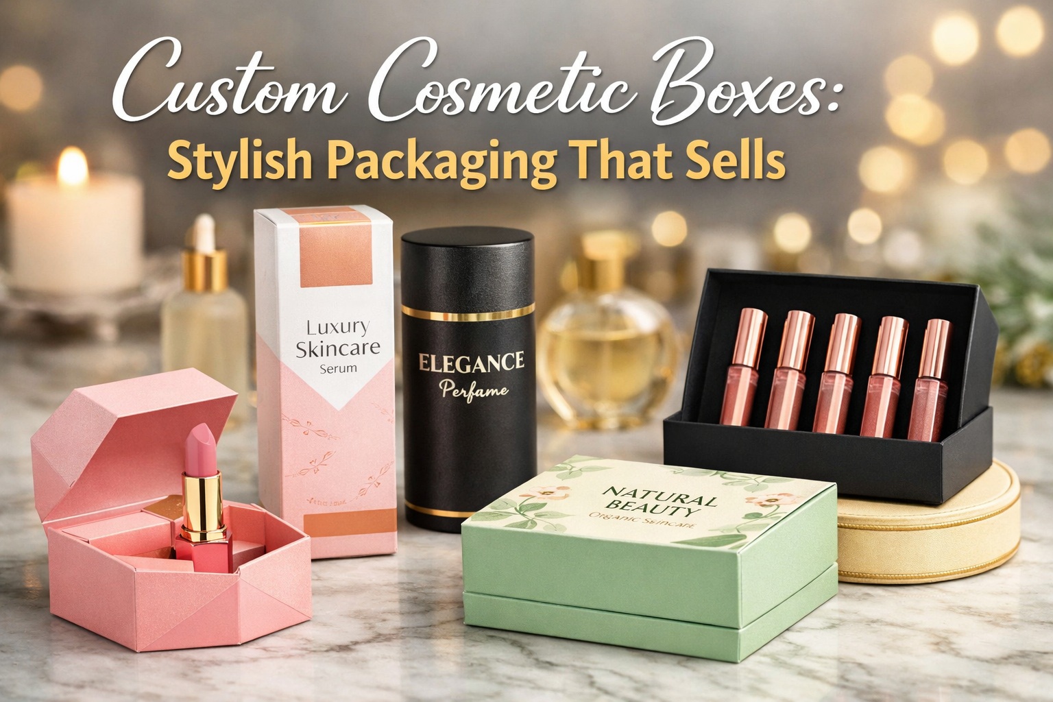 Custom Cosmetic Boxes Stylish Packaging That Sells