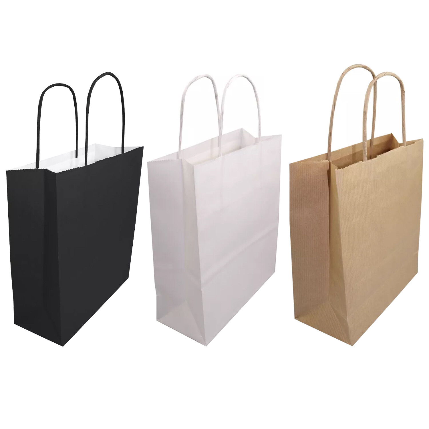 Custom Twisted Handle Paper Bags