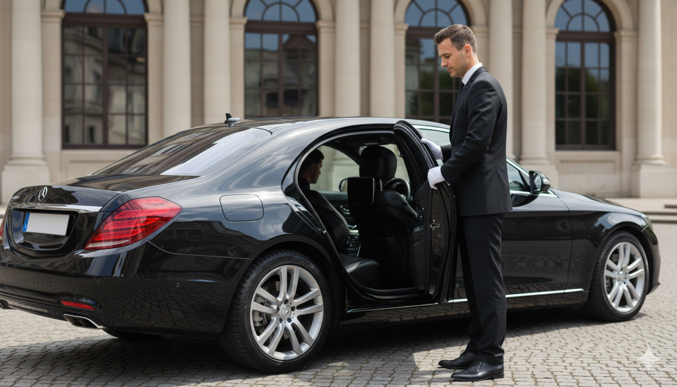 Taxi company at Bristol Airport