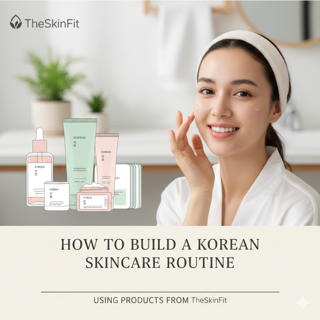 How to Build a Korean Skincare Routine Using Products from TheSkinFit