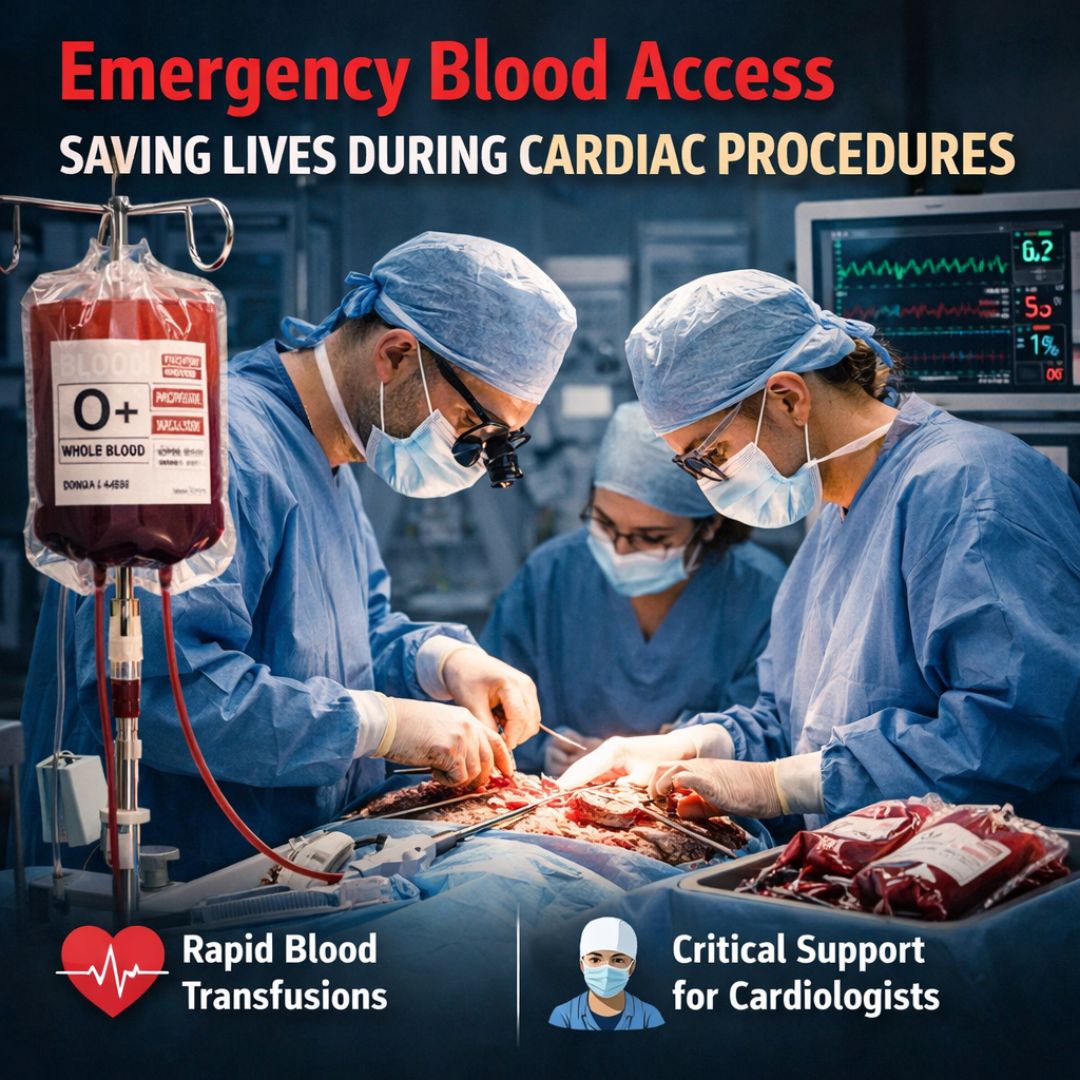 How Can Emergency Blood Access Save Lives During Cardiac Procedures
