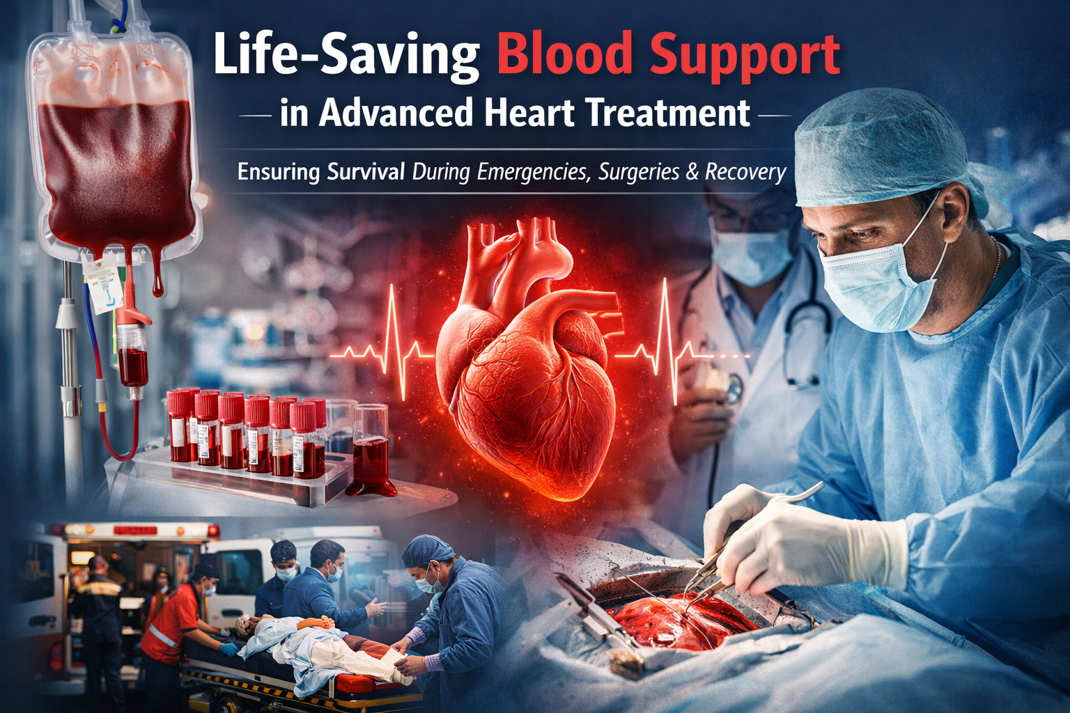 How Life-Saving Blood Support Complements Advanced Heart Treatment