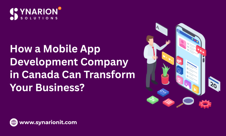 Mobile App Development Company in Canada