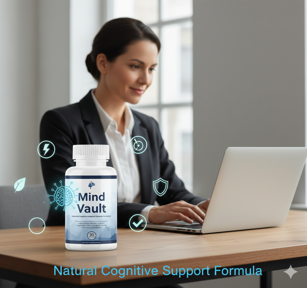 Mind Vault Supplement – Natural Cognitive Support Formula