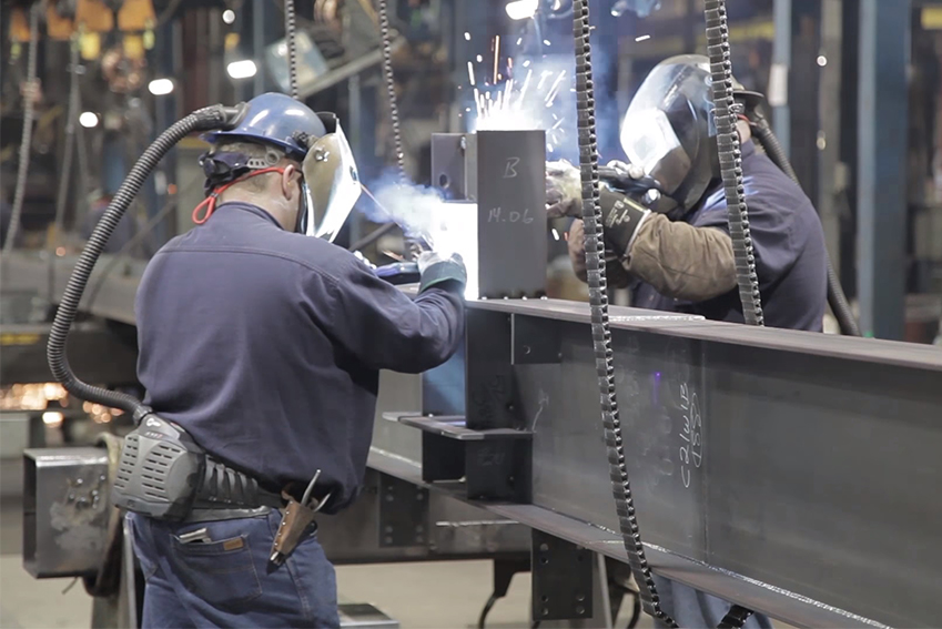 steel fabricators in Langley