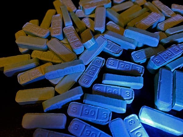 Blue Xanax Bars