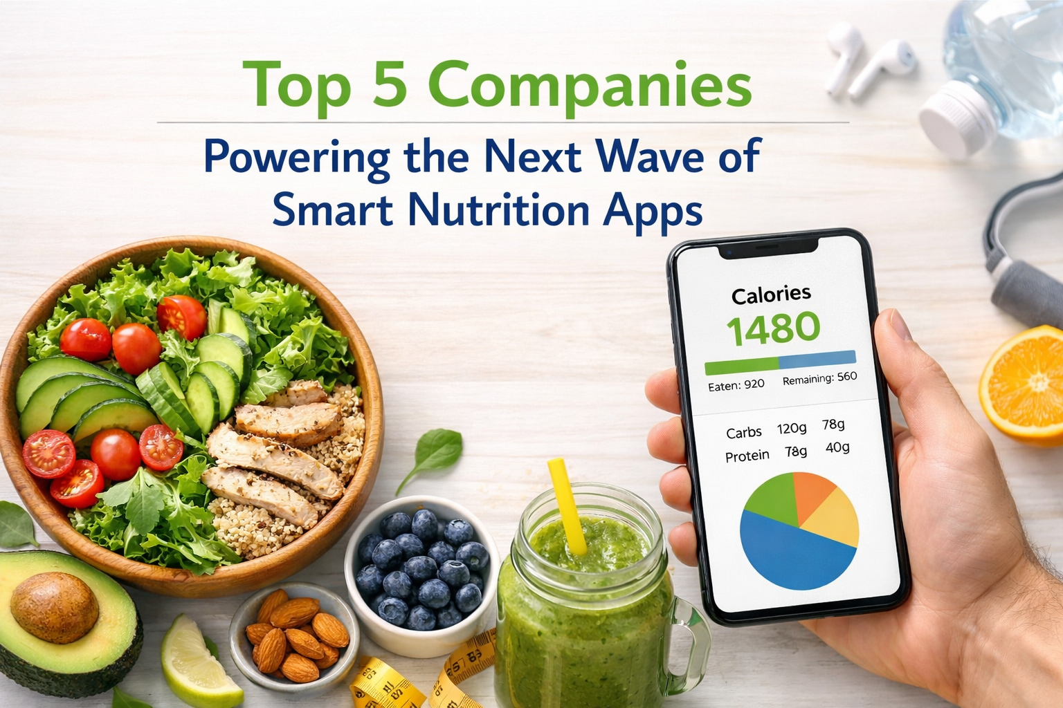 Top 5 Companies Powering the Next Wave of Smart Nutrition Apps