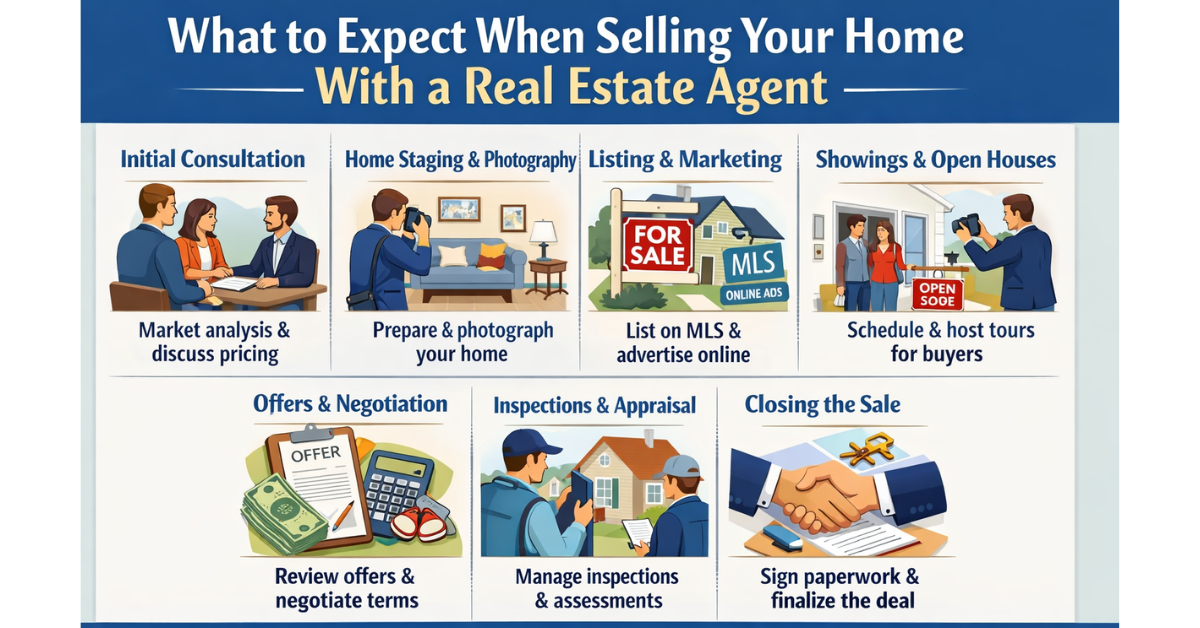 What to Expect When Selling Your Home With an Agent