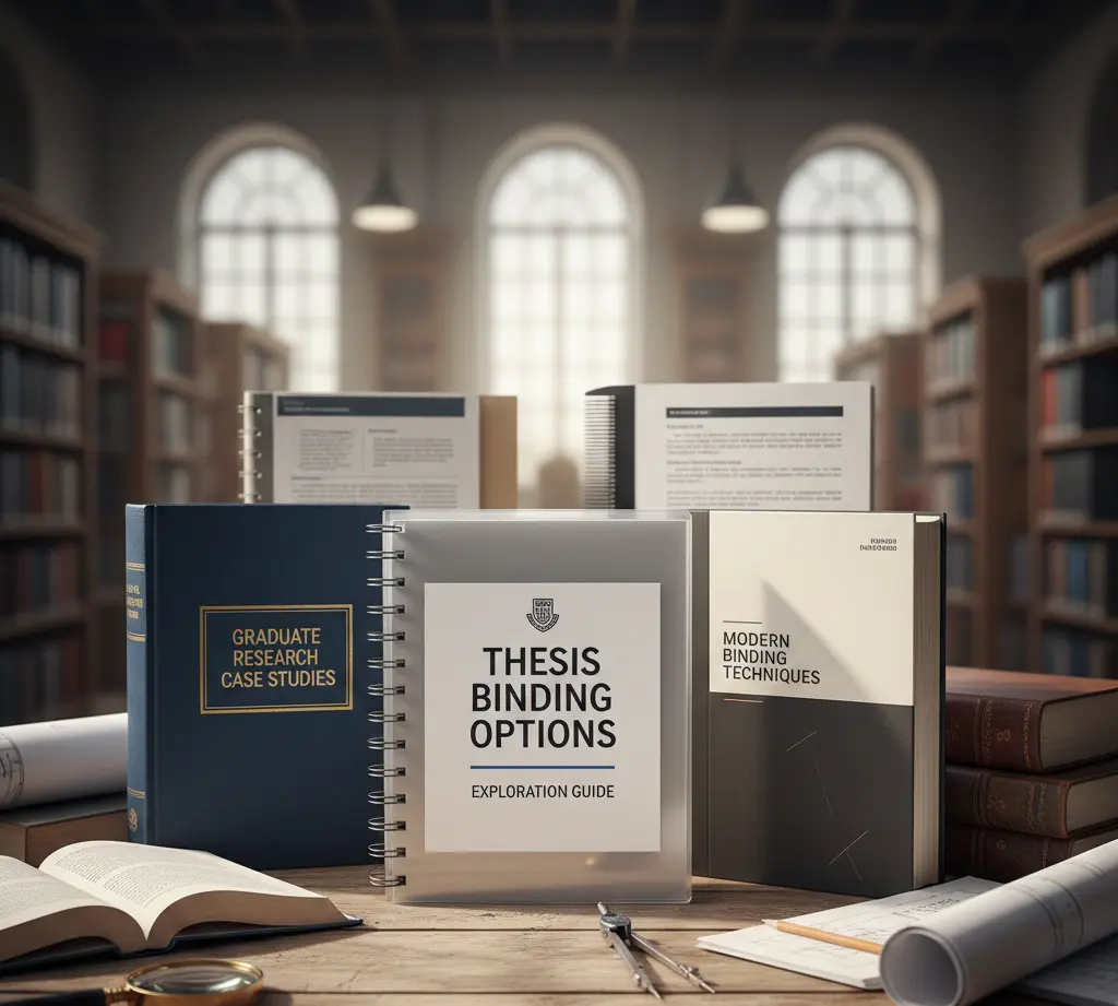 What Options Can I Explore for My Thesis Binding?
