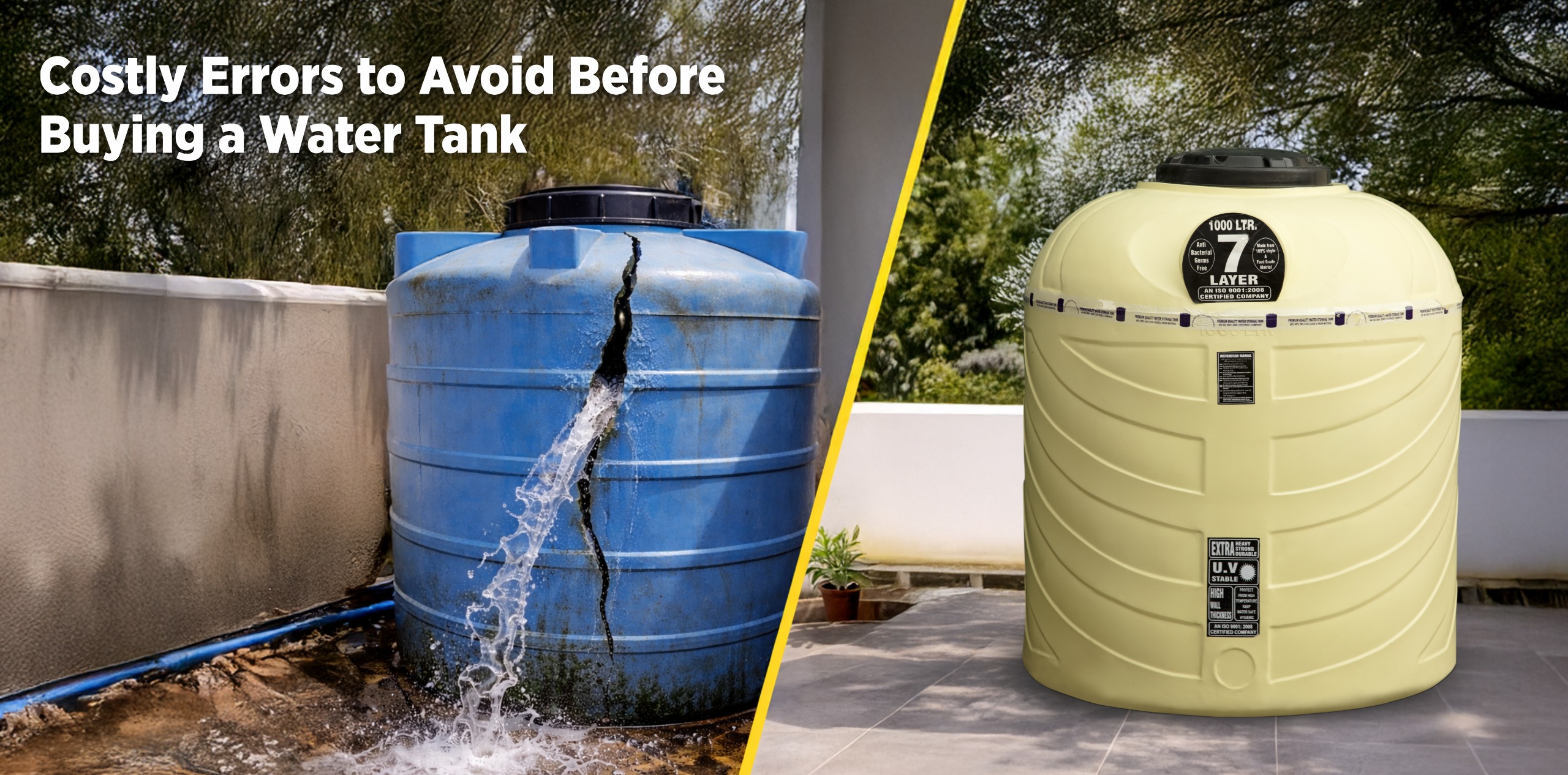 Water Storage tank | TMT Plus