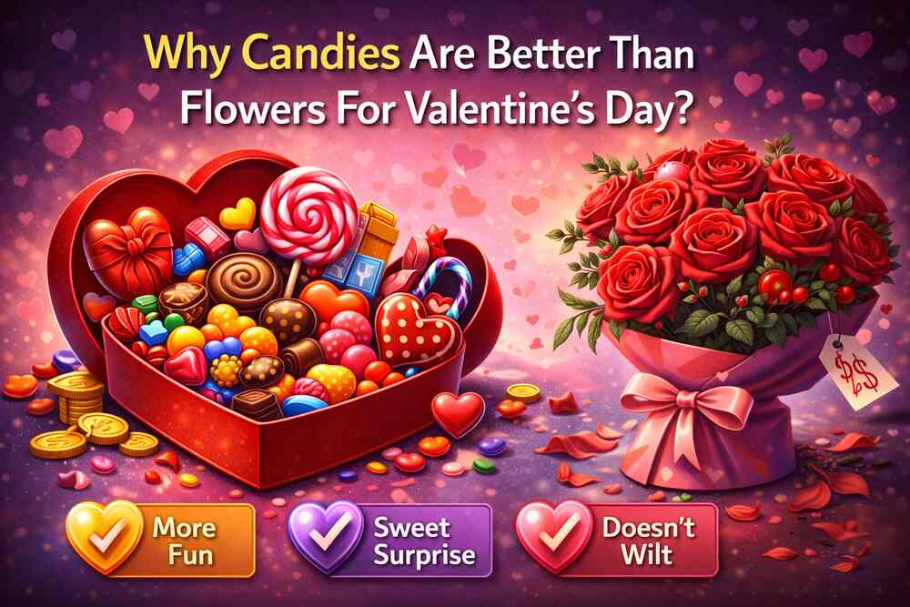 Why Candies Are Better Than Flowers For Valentine’s Day