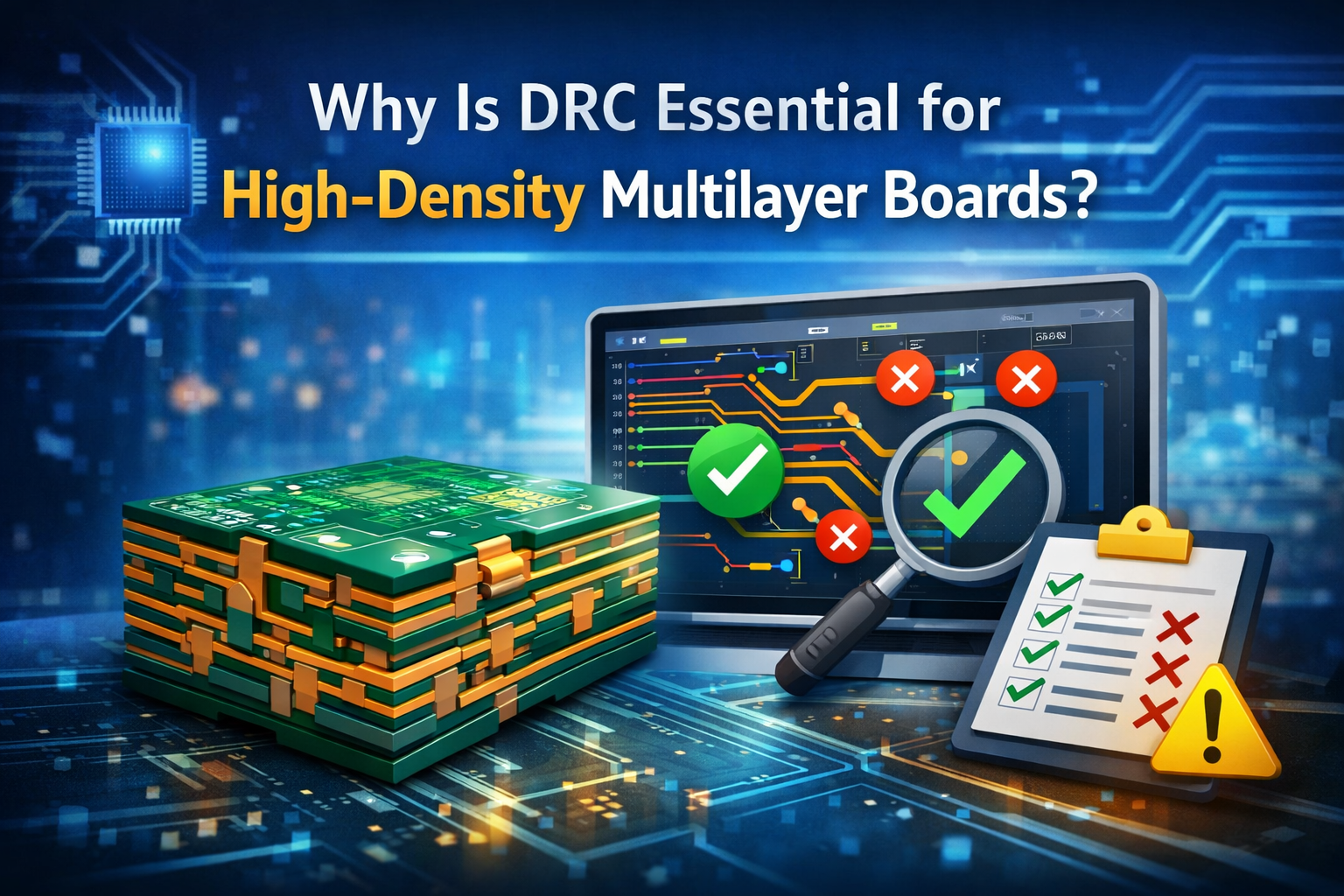 Why Is DRC Essential for High-Density Multilayer Boards?