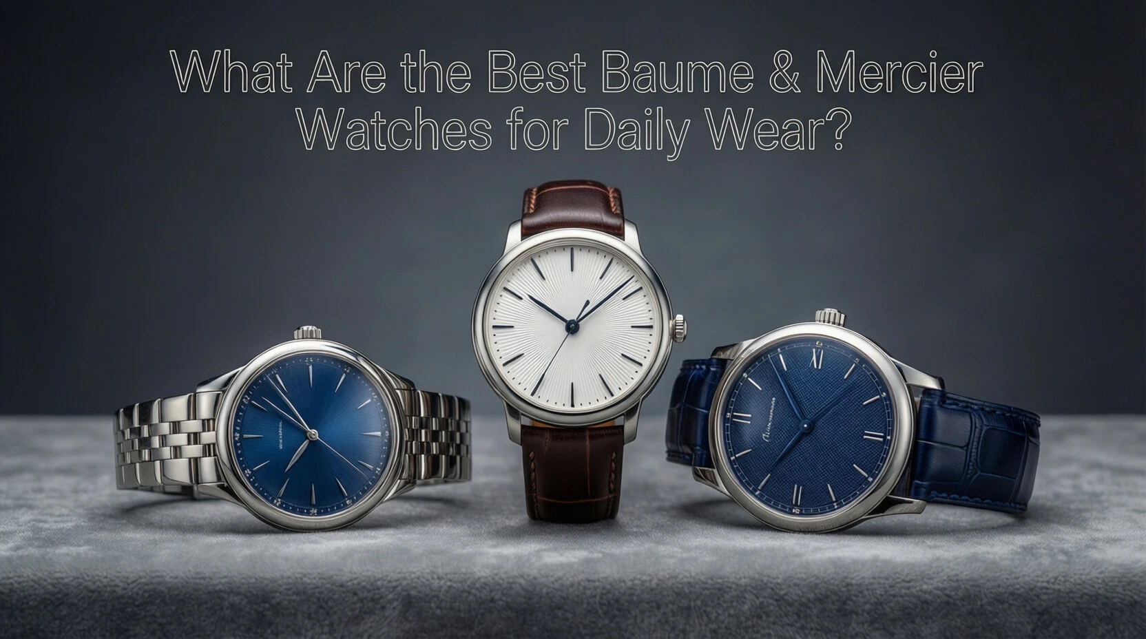 What Are the Best Baume & Mercier Watches for Daily Wear