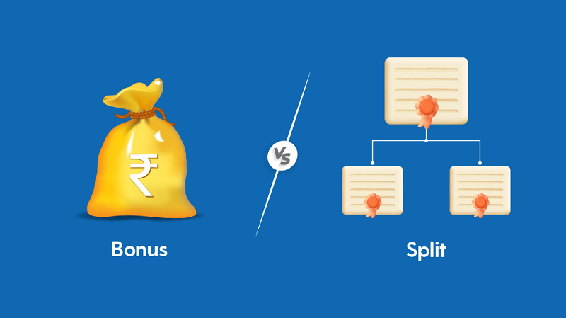 bonus shares and stock split