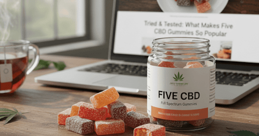 five cbd gummies