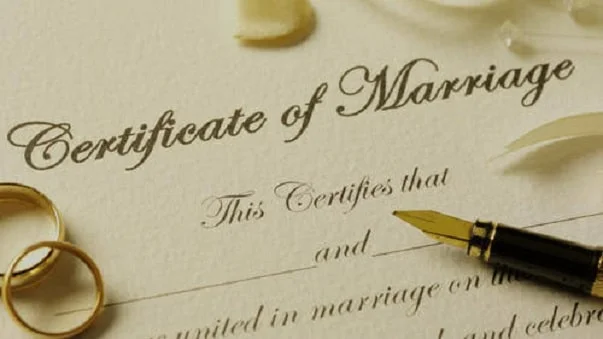 marriage certificate translation