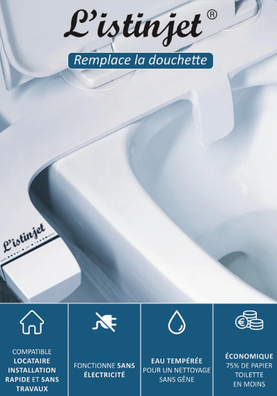 Bidet Toilette Sans Électricité – Hygiène Intime Naturelle & Économique