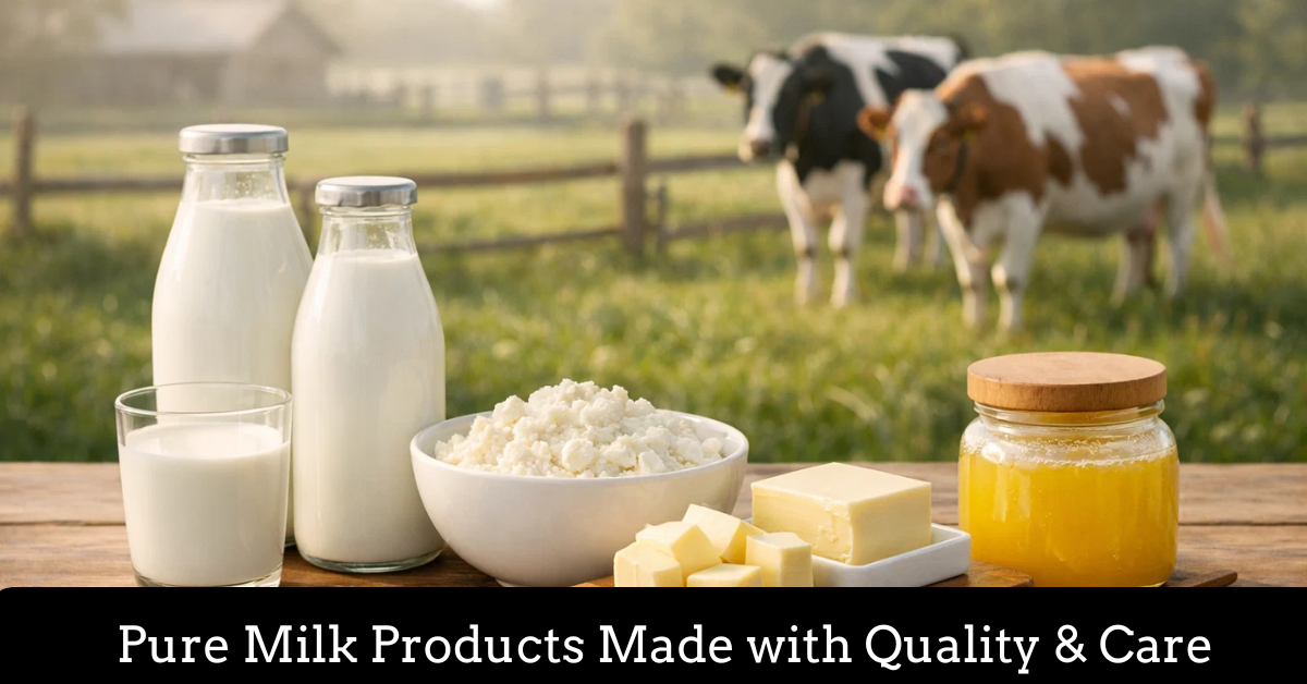 Pure Milk Products Made with Quality & Care