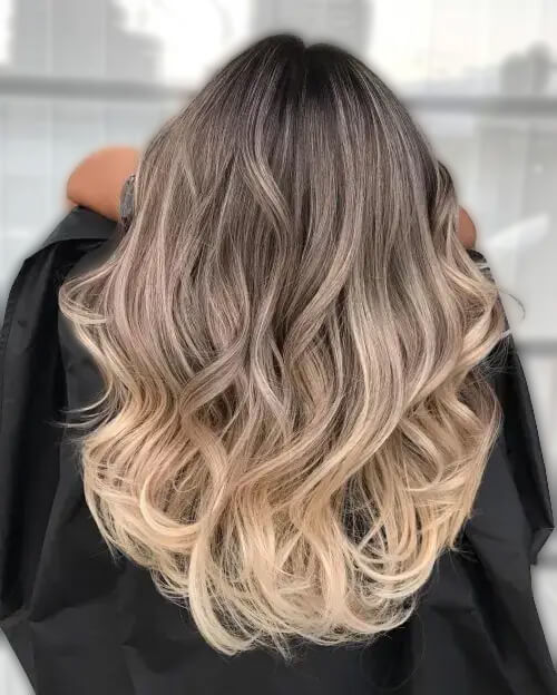 balayage hair styling Montréal